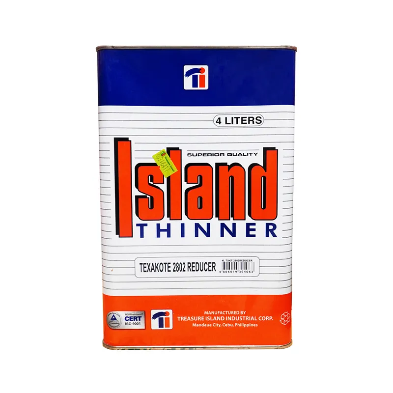 ISLAND PAINT 2802 CLEAR SOLVENT REDUCER CLEAR